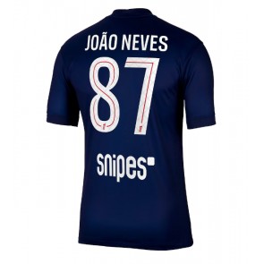 Paris Saint-Germain Joao Neves #87 Domaci Dres 2025-26 Kratak Rukavima